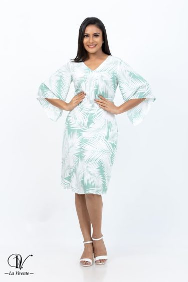 Izumi Print Dress