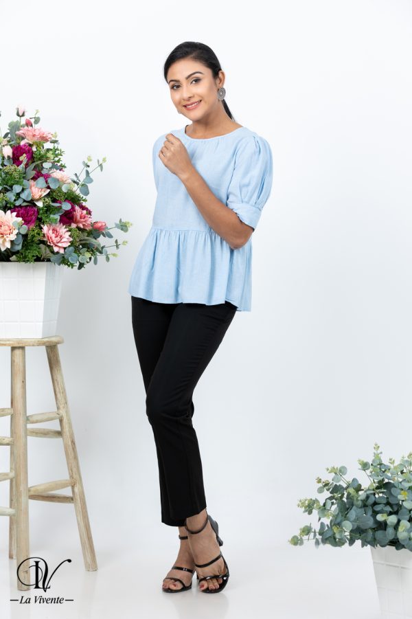 Puff Sleeve Blouse - Image 3