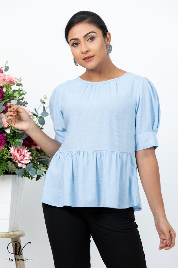 Puff Sleeve Blouse - Image 2