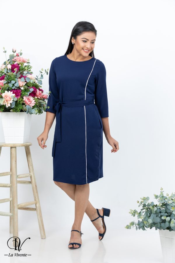 Georgette Office wear Dress - Image 4