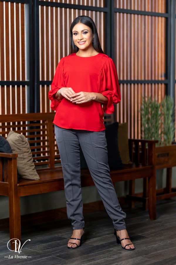 Red Office top - Image 4