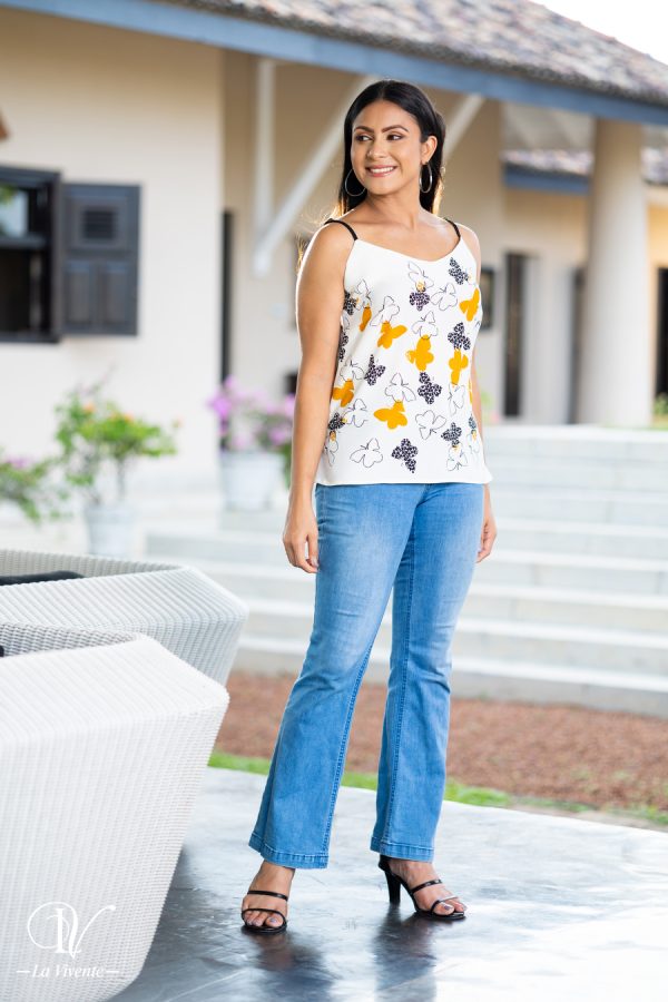 Floral Printed Cami Top - Image 4