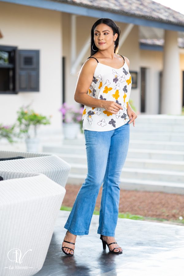 Floral Printed Cami Top - Image 3