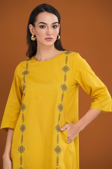 Embroidery Short Dress