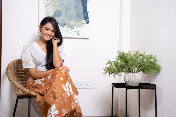 Batik Top and Wrap-Around Skirt Set - Image 6