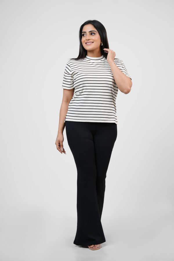 Stripe print T-shirt - Image 3