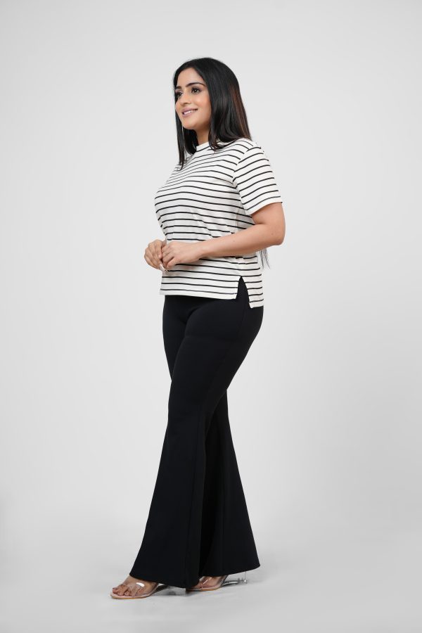 Stripe print T-shirt - Image 4