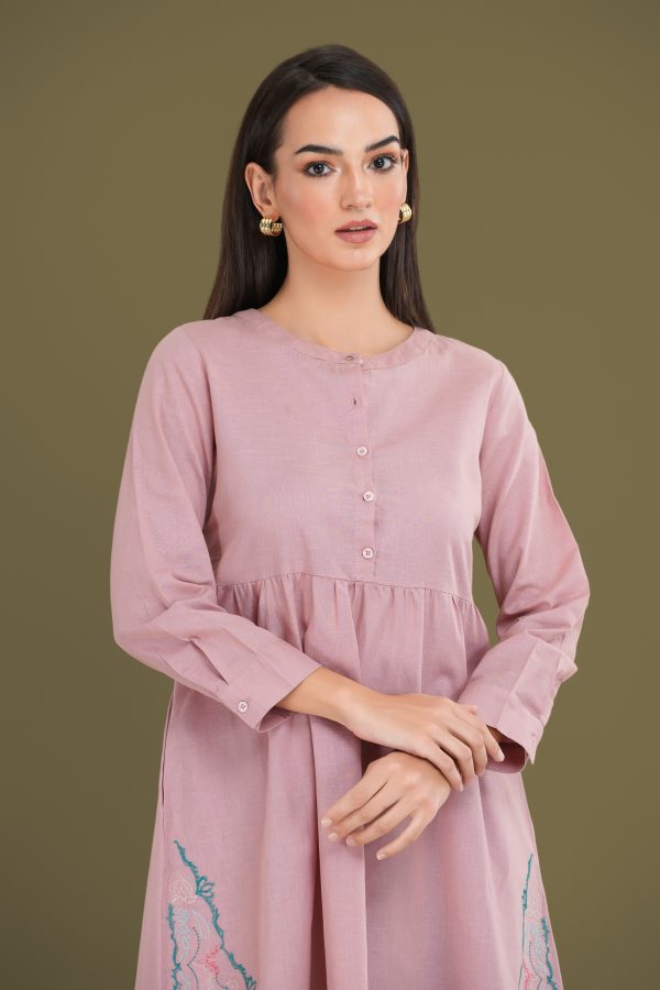 Embroidery Detailed Short Dress