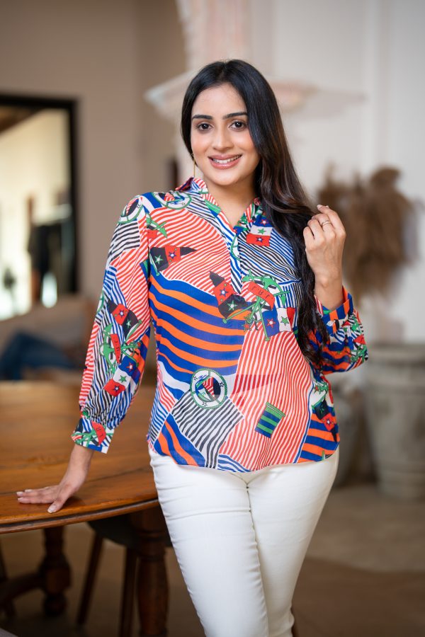 Printed Shirt Blouse