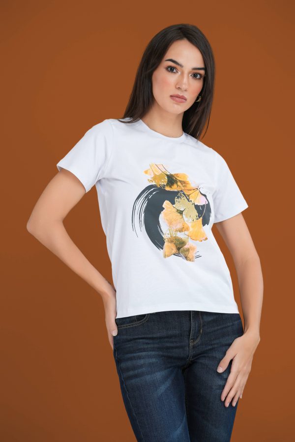 Floral Printed T-Shirt - Image 2