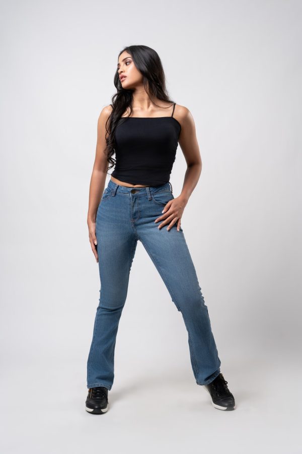 La Vivente Mid Waist Boot Cut Jean - Image 8
