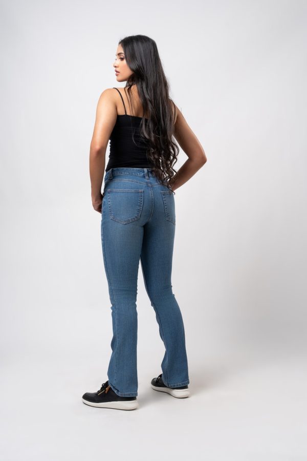 La Vivente Mid Waist Boot Cut Jean - Image 11