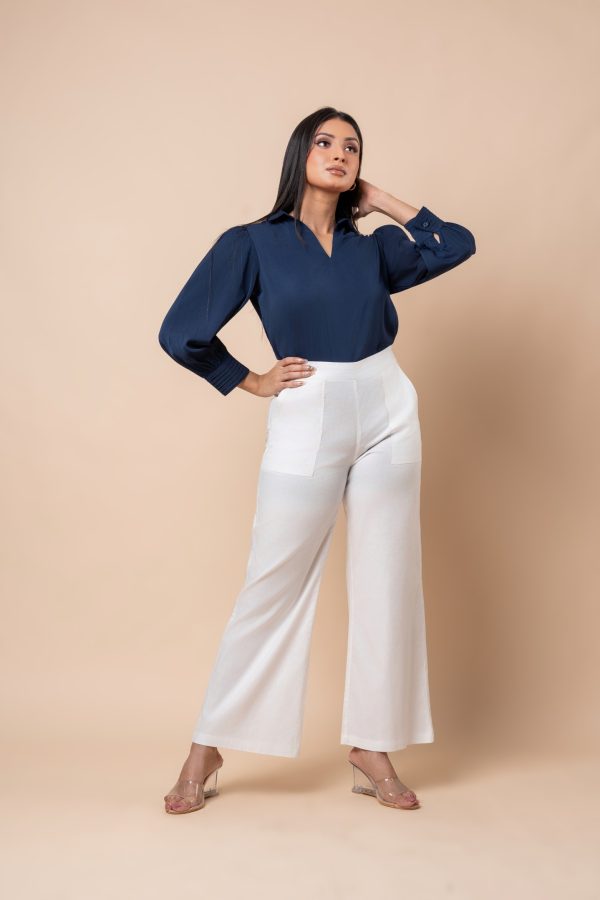 Patch Pocket Detail Pants - Image 2