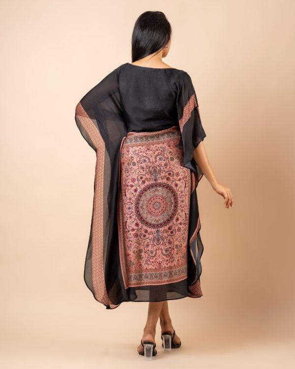 V-Neck Midi Kaftan Dress - Image 6